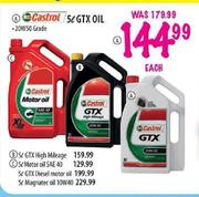 Castrol GTX Diesel Motor Oil-5Ltr