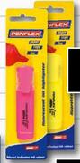 Penflex Higlo Highlighter Assorted-each