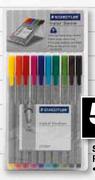 Staedtler Fynpuntpenne-10-pak per pak