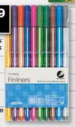 Fineliners-10-pack per pack