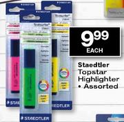 Staedtler Topstar Highlighter Assorted-each