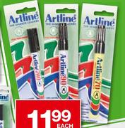 Artline Markers Assorted