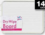 A4 Dry Wipe Whiteboard