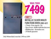 Defy Metallic Silver Multi Function Oven-93 Ltr (DBO-437)