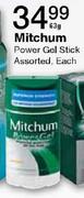 Mitchum Power Gel Stick-63gm