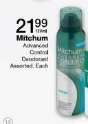 Mitchum Advanced Control Deodorant-120ml