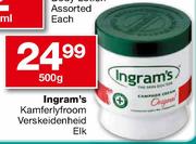 Ingram's Kamferlyfroom - 500gm Elk