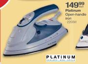 Platinum Open Handle Iron-2200W Each