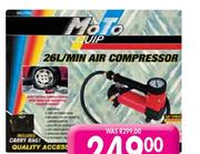 Moto 26L/Min Air Compressor