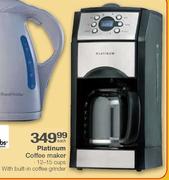 Platinum Coffee Maker-Each