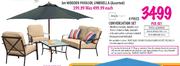 Wooden Parasol Umbrella-3m Each