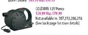 Coleman 12V Pump