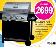Megamaster Patio Gas Braai Sizzler 400