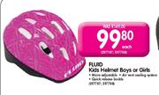 Fluid Kids Helmet Boys & Girls-Each