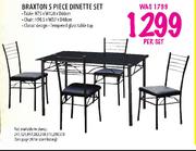 Braxton Dinette Set-5 Piece