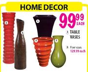 Table Vases-Each