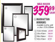 Manhattan Mirrors-500x700mm Each