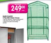 Duro Plastic 3 Tier Mini Green House Each