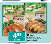 Knorr Sauce/Gravy - Each