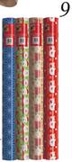ST Nicholas Gift Wrap Counter Roll-50mx70cm Per Roll