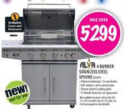 Alva 4 Burner Gas Stove SPHINX (G545)