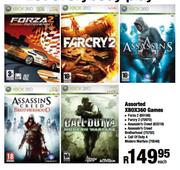 Assorted XBox 360 Games-Each