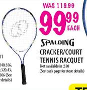 Spalding Cracker/Court Tennis Racquet-Each