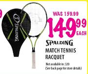 Spalding Match Tennis Racquet-Each