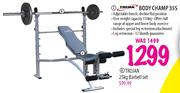 Trojan 25Kg Barbell Set