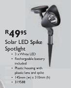 Solar LED Spike Spot Light