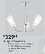 3-Light Chandelier