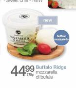Buffalo Ridge Mozzarella Di Bufala-375g