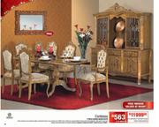 Contessa 7 Piece Dining Room Suite