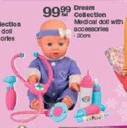 Dream Collection Medical Doll With Accessories-30cm Per Set