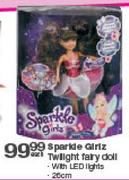 Sparkle Girlz Twilight Fairy Doll-26cm Each