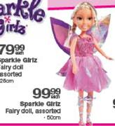Sparkle Girlz Fairy Doll Assorted-50cm Each
