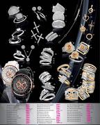 White/Black & Rose Gold Watch-Each