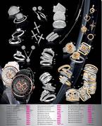 9ct Gold,Silver Diamond Quin Set-Each