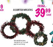 Assorted Wreaths Each