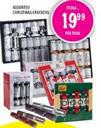 Assorted Christmas Crackers-Per Pack