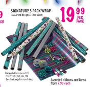 Signature 3 Pack Wrap-Per Pack