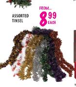 Assorted Tinsel Each