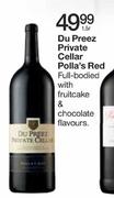 Du Preez Private Cellar Polla's Red-1.5Ltr