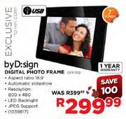 ByD:sign Digital Photo Frame (DFF702)-7" 