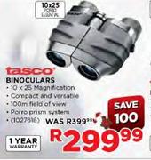 Tasco Binoculars 10x25 Magnification