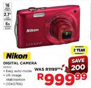 Nikon Digital Camera (S3300)