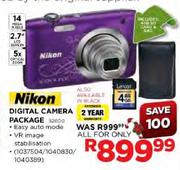 Nikon Digital Camera Package (S2600)