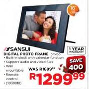 Sansui Digital Photo Frame-16"