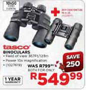 Tasco Binoculars 10x50 Magnification