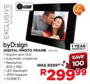 ByD:sign Digital Photo Frame (DFF702)-7" 